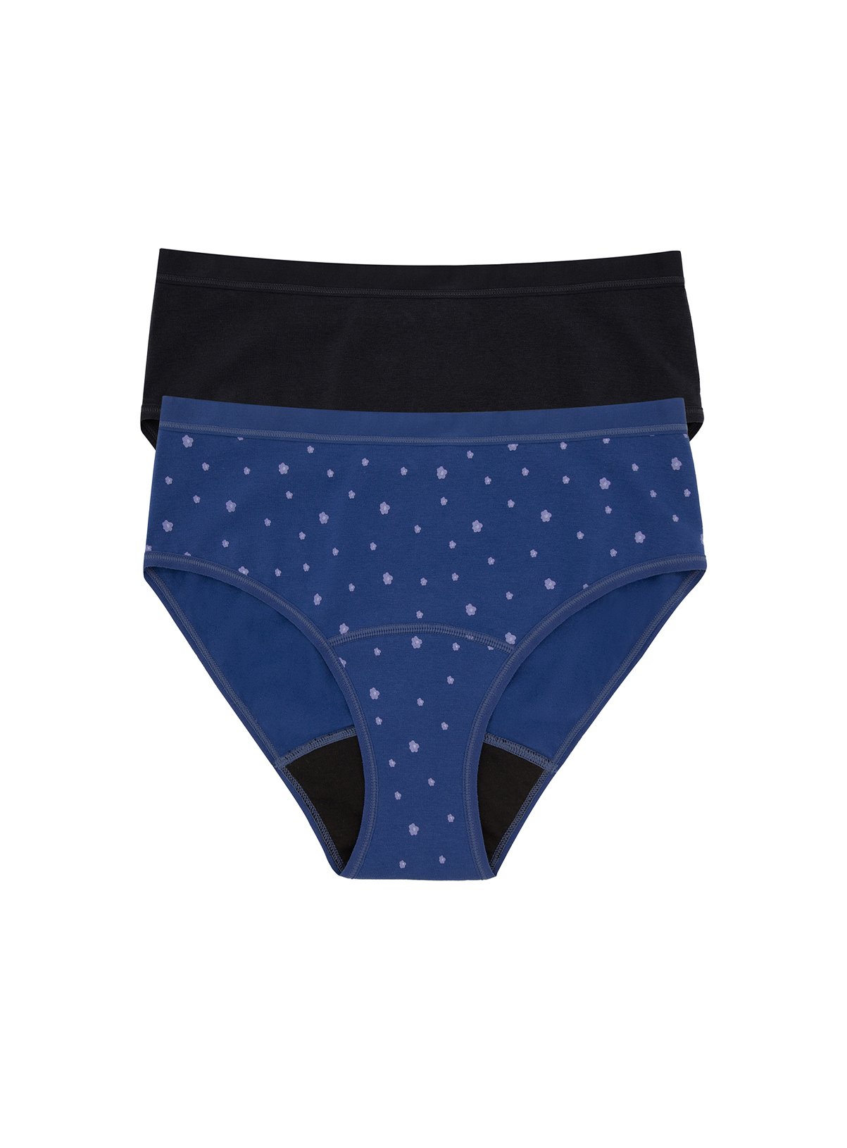 LOVE LUNA Love Luna 2 Pack Cotton Period Bikini Brief 18-20 - Image 1 thumbnail